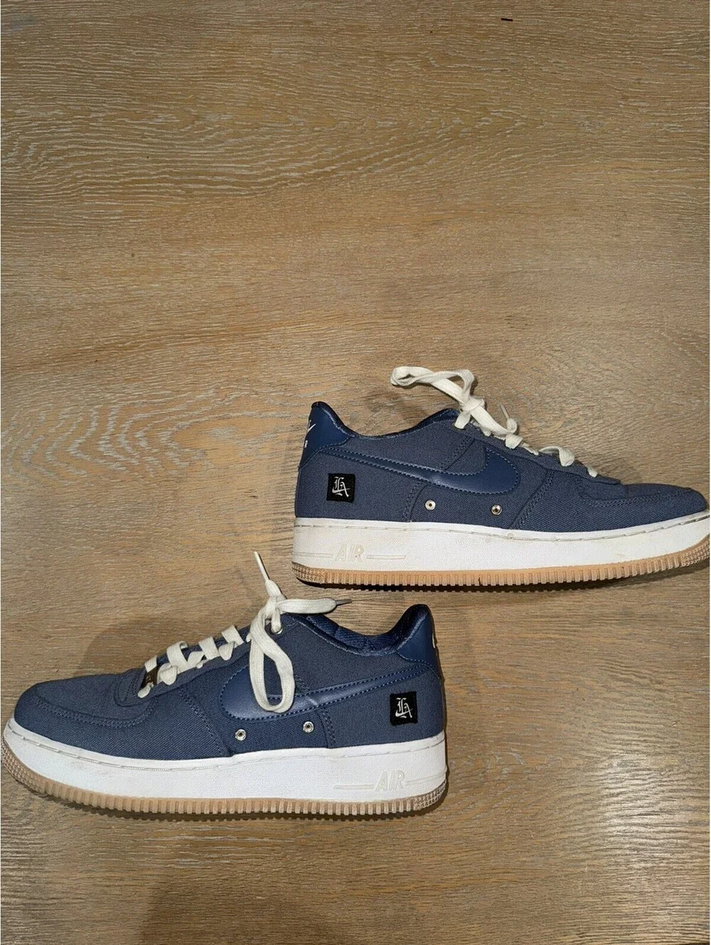 Nike Air Force 1 Low PRM West Coast Los Angeles Diffused Blue Sz 6.5Y Youth